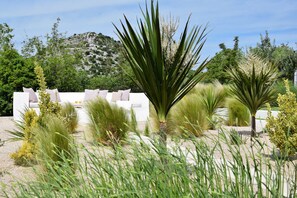 Villa, 2 Schlafzimmer, barrierefrei, eigener Pool | Balkon