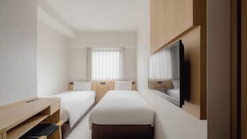 Twin Room, Non Smoking | Free WiFi, bed sheets