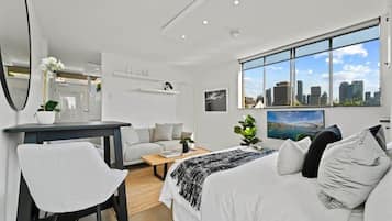 1 chambre, fer et planche Ă repasser, Wi-Fi, draps fournis