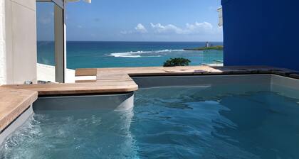 DEEP BLUE Vue mer et  piscine privée