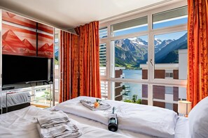 2 bedrooms, laptop workspace, free WiFi, bed sheets - Divina Minusio (Minusio)