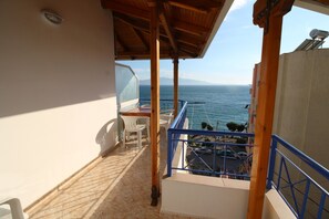 Apartment, Balcony | View from room - Murati Suites Sarande (Sarandë)