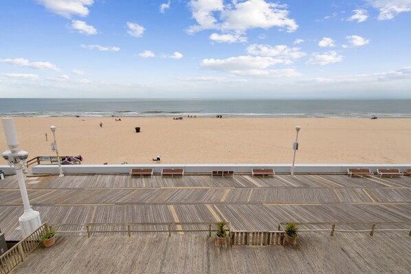 On the beach