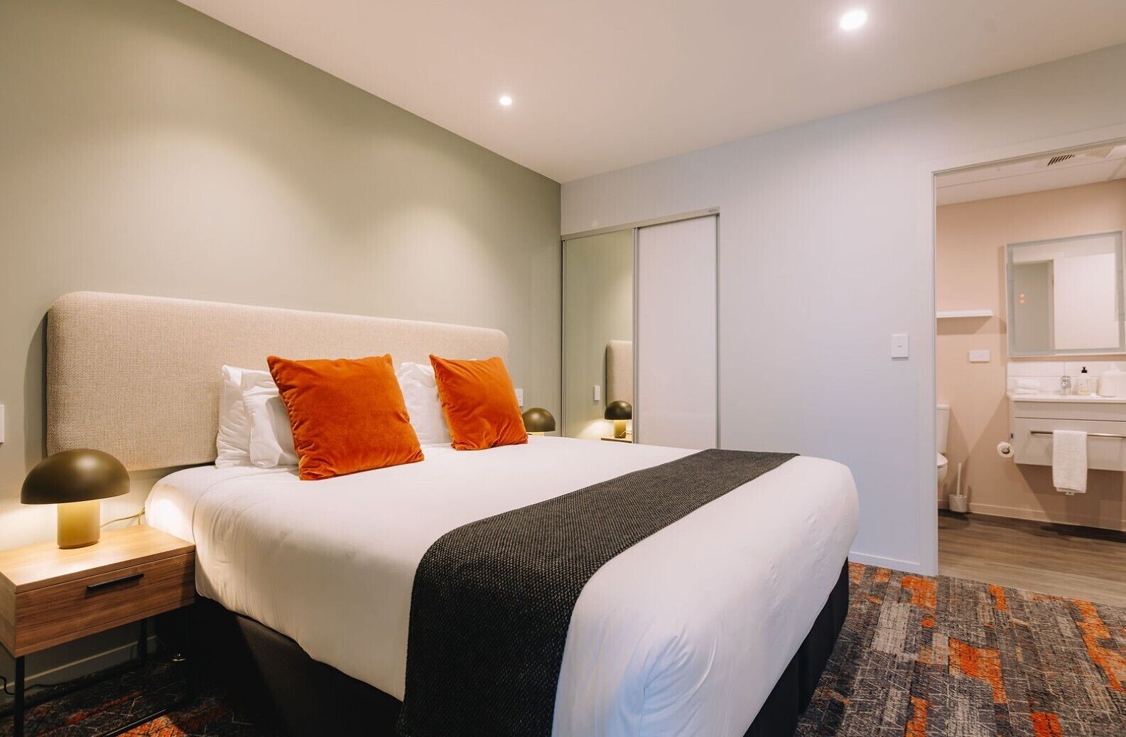 Apartment, 1 Bedroom, Kitchenette (Non-Motorway Facing) | Blackout drapes, soundproofing, iron/ironing board, cribs/infant beds