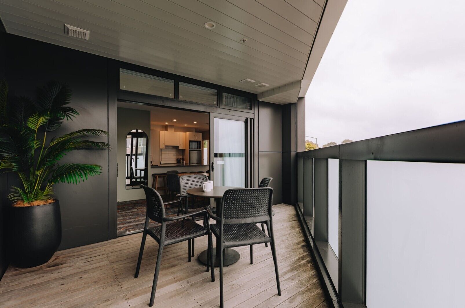 Appartement, 2 chambres, cuisine (King) | Terrasse/Patio