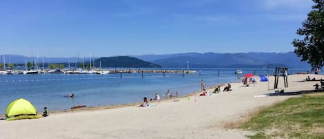 Aan het strand, strandlakens