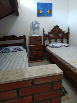2 habitaciones, escritorio y wifi 