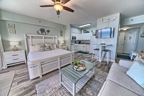 1 habitación, tabla de planchar con plancha, internet y ropa de cama 