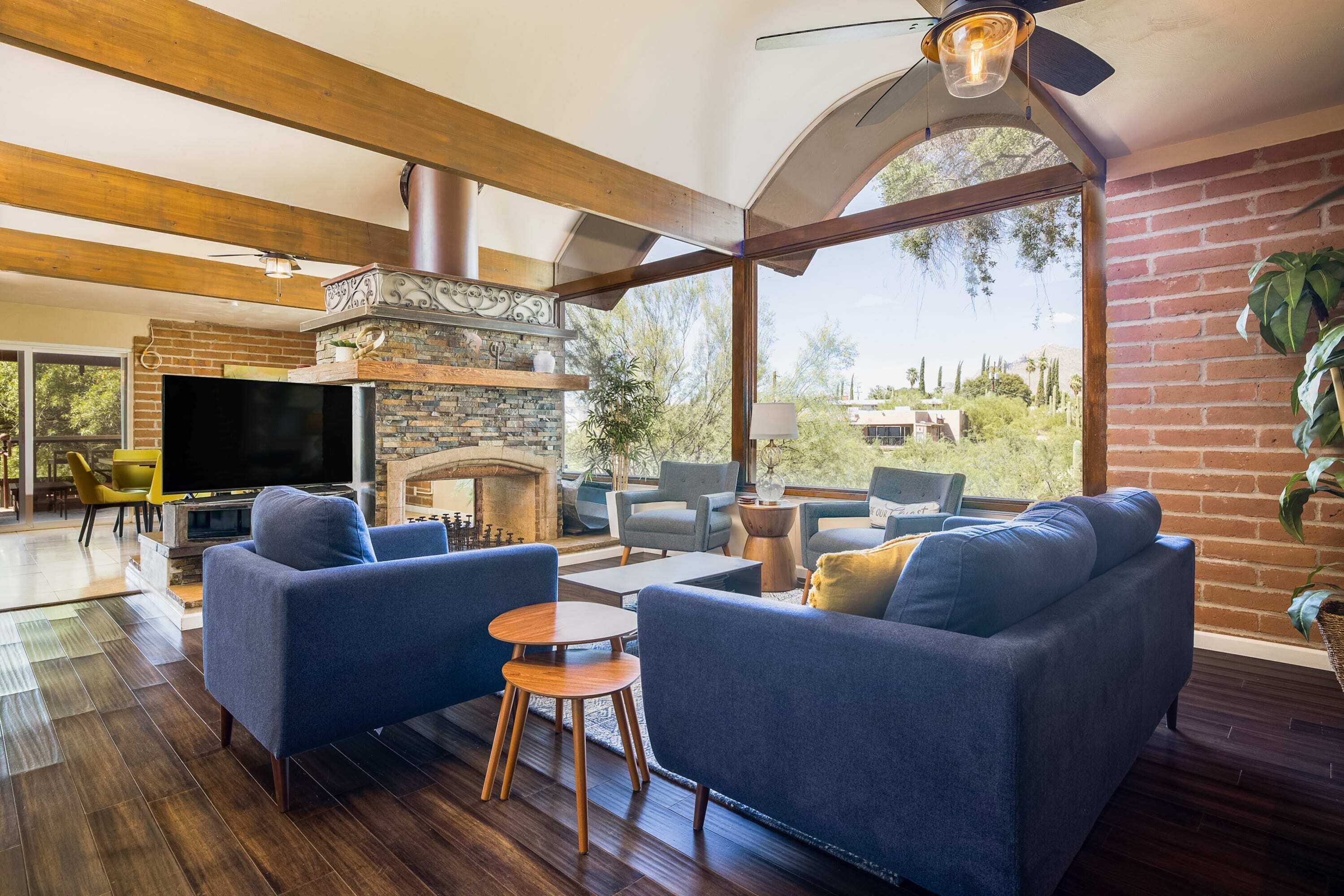 TV, stereo, offices, computer monitors