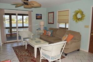 TV - Cattail Cottage-quite and cozy cottage with a view  (Chincoteague)