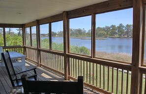Interior - Cattail Cottage-quite and cozy cottage with a view  (Chincoteague)