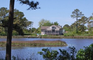 Exterior - Cattail Cottage-quite and cozy cottage with a view  (Chincoteague)