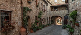 Old medieval apartment
