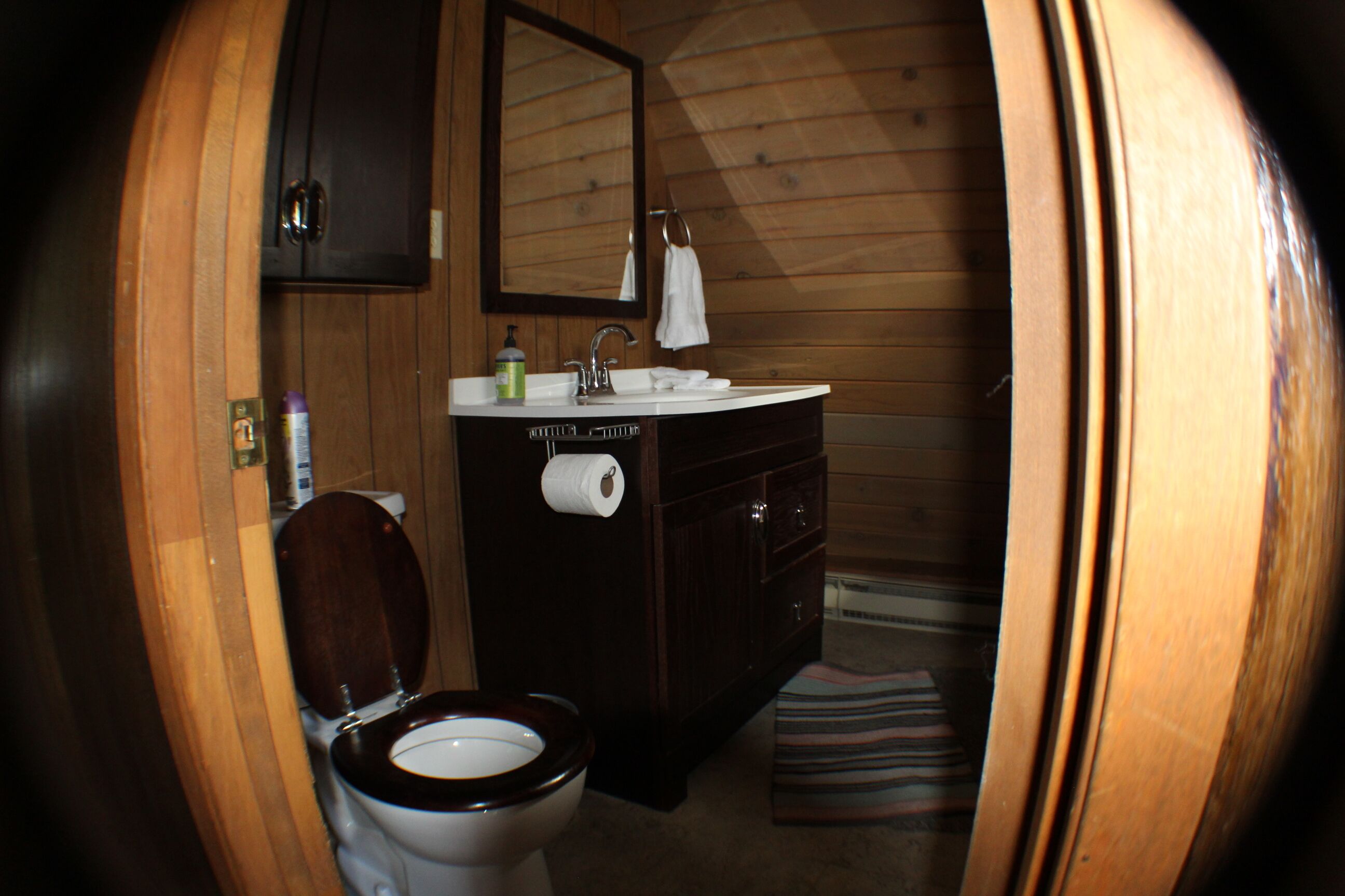 Happy Quail A Frame cabin