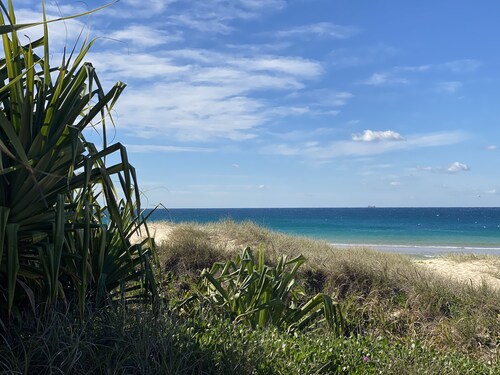 Absolute beachfront- Bush, Beach, Dogs, Relax!