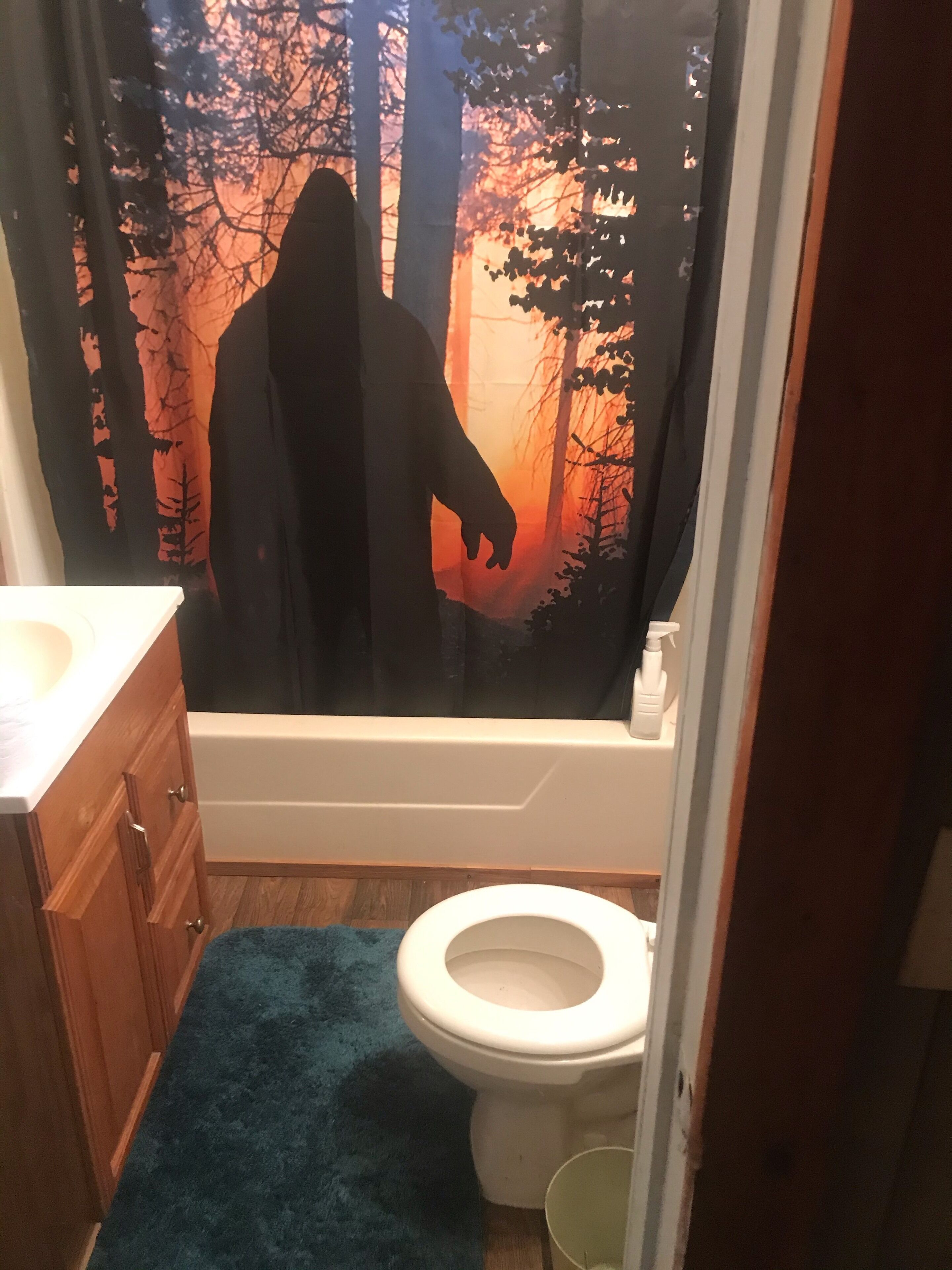 Off grid big foot base camp