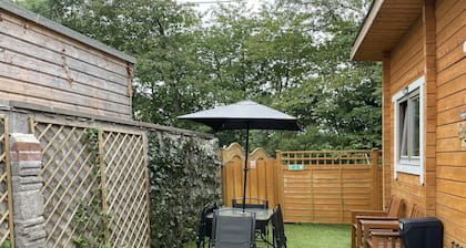 Immaculate cabin 5 mins to Inverness dogs welcome