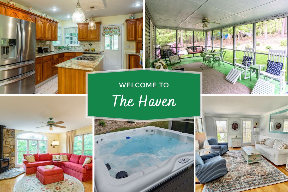 The Haven at Massanutten Resort- NEW HOT TUB!  Relax and de-stress!