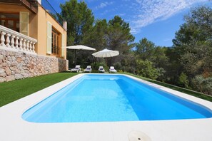 Pool - Finca S'Estepa with Pool & Wi-Fi (Bunyola)