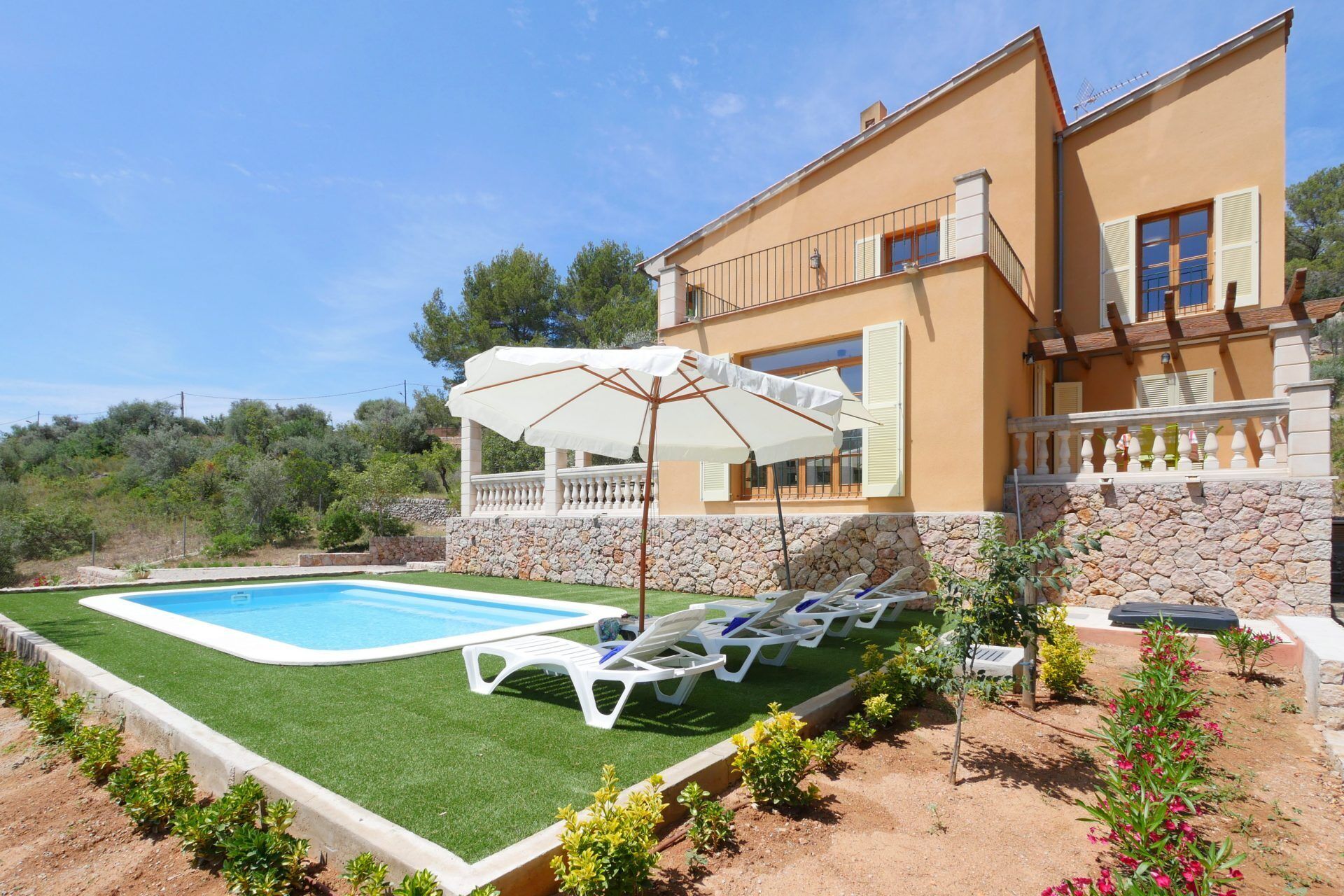 Terrein van de accommodatie