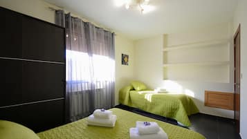 4 habitaciones, wifi y ropa de cama