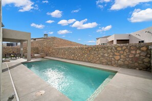 Outdoor pool, a heated pool - Three Trees Saltwater Pool Place-Heated Pool (El Paso)