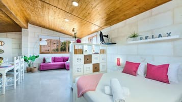 1 dormitorio, tabla de planchar con plancha, wifi gratis y ropa de cama