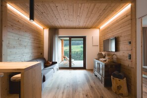 Televisión, chimenea