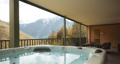 Apartment "Archehof Hochzirm - Greti" with Mountain View, Sauna & Terrace