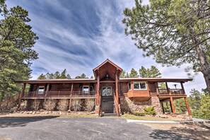Exterior - Grand Mountain Retreat in Angel Fire w/ Game Room! (Eagle Nest)
