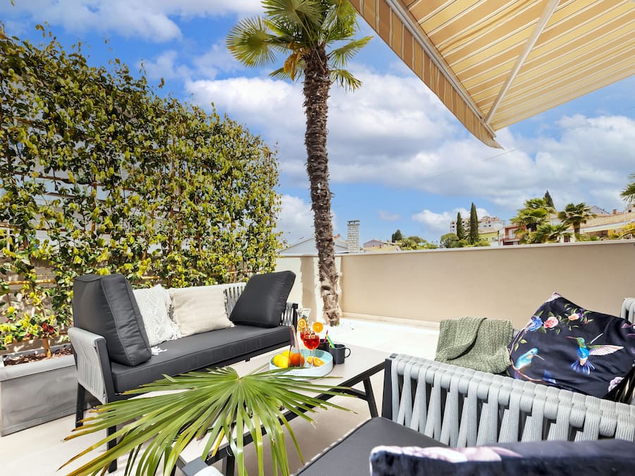 Deluxe Apartment, 1 Bedroom, Terrace | Terrace/patio