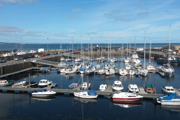 Harbour view from the balconies.