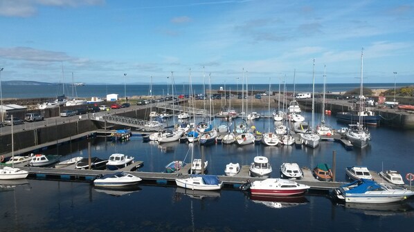 Harbour view from the balconies.