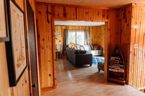 Smart TV y chimenea