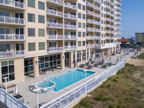 Indoor pool - Beautiful 3 bedroom, 3 bath condo is located in the popular luxury building, Gateway Grand (Ocean City)