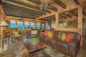 TV, fireplace, table tennis