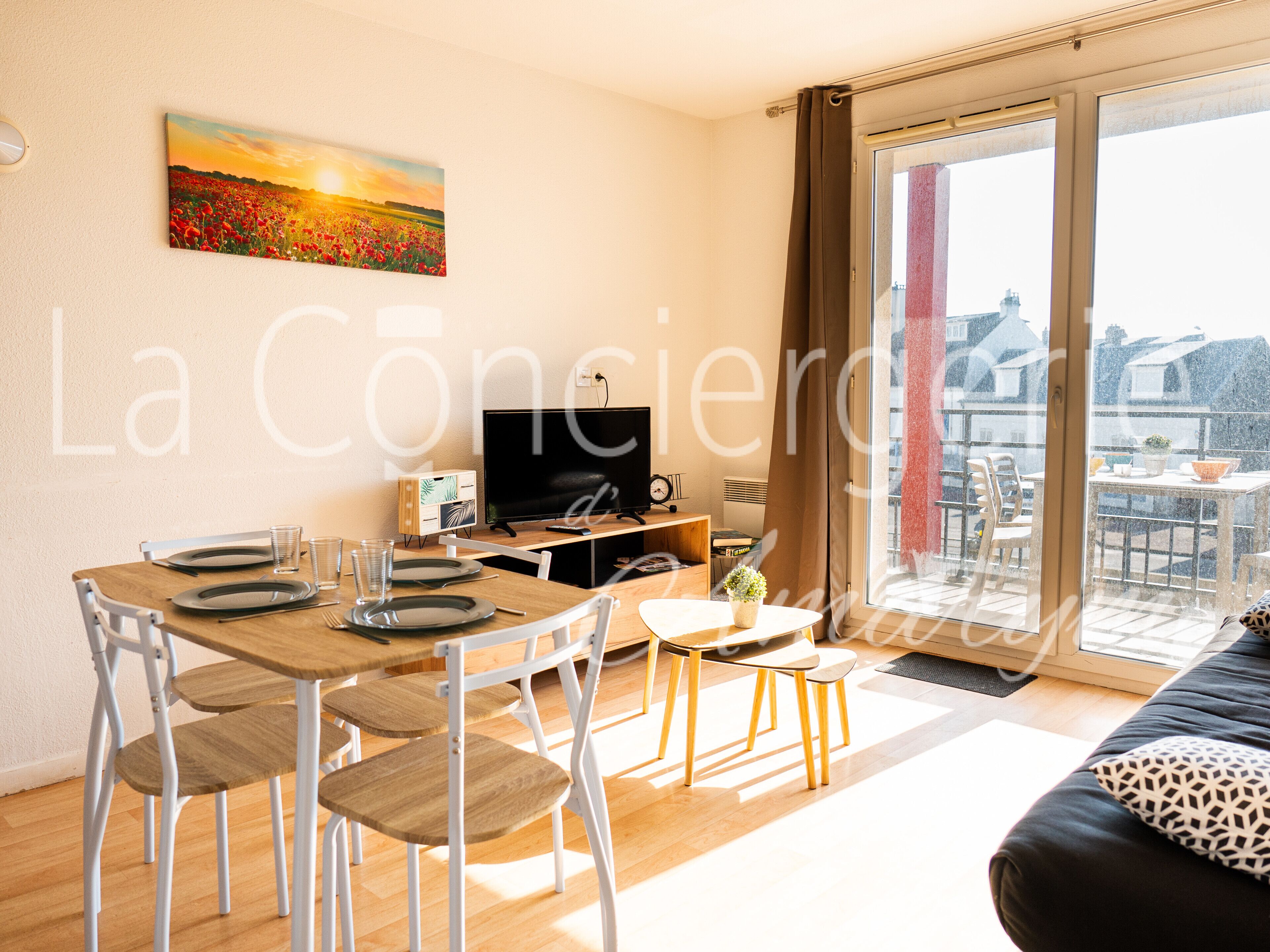 SVC 13 - Bel appartement proche mer avec balcon
