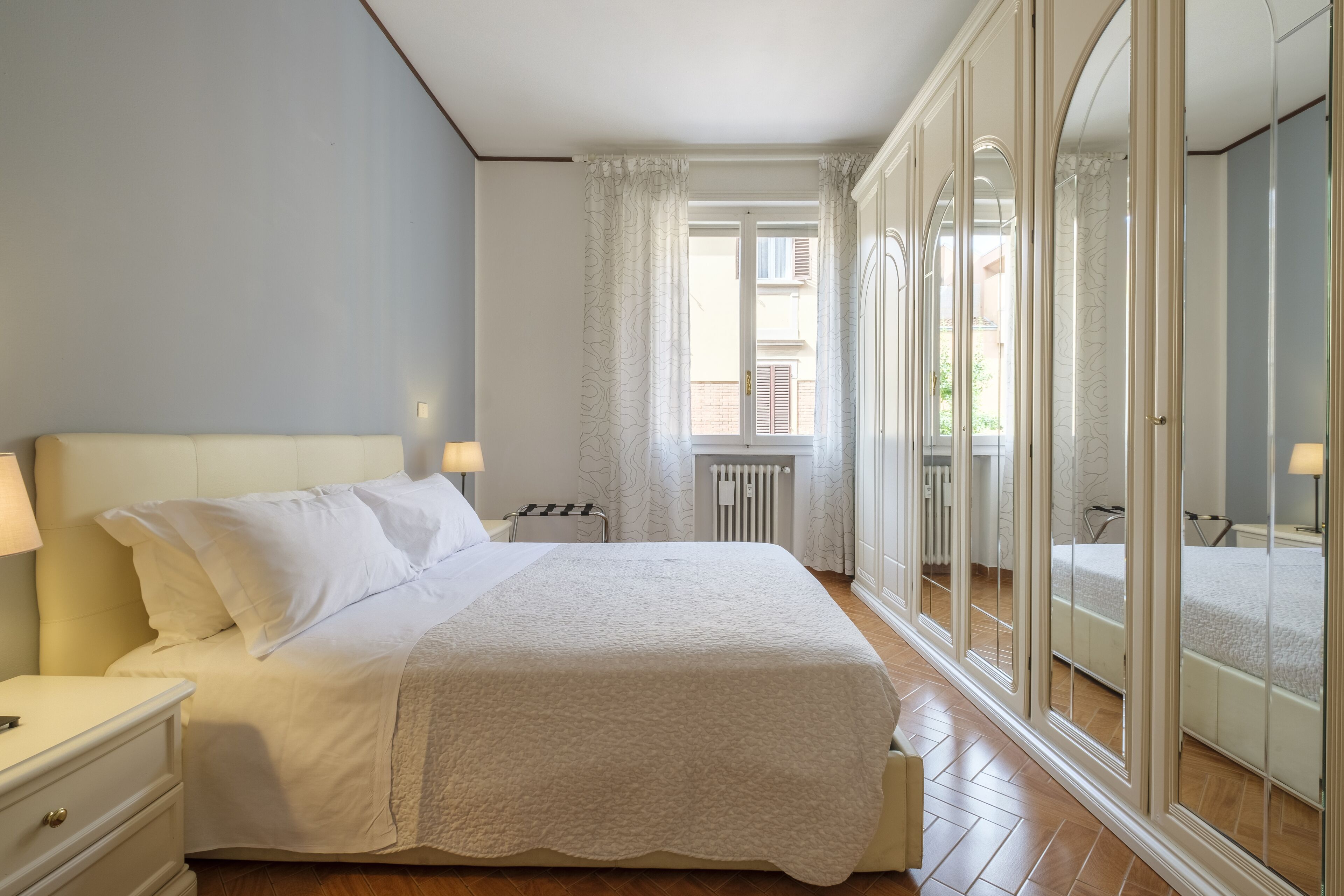 Departamento | 1 habitación, tabla de planchar con plancha, wifi gratis y ropa de cama 