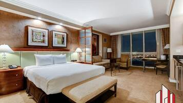In-room safe, desk, iron/ironing board, WiFi (free)