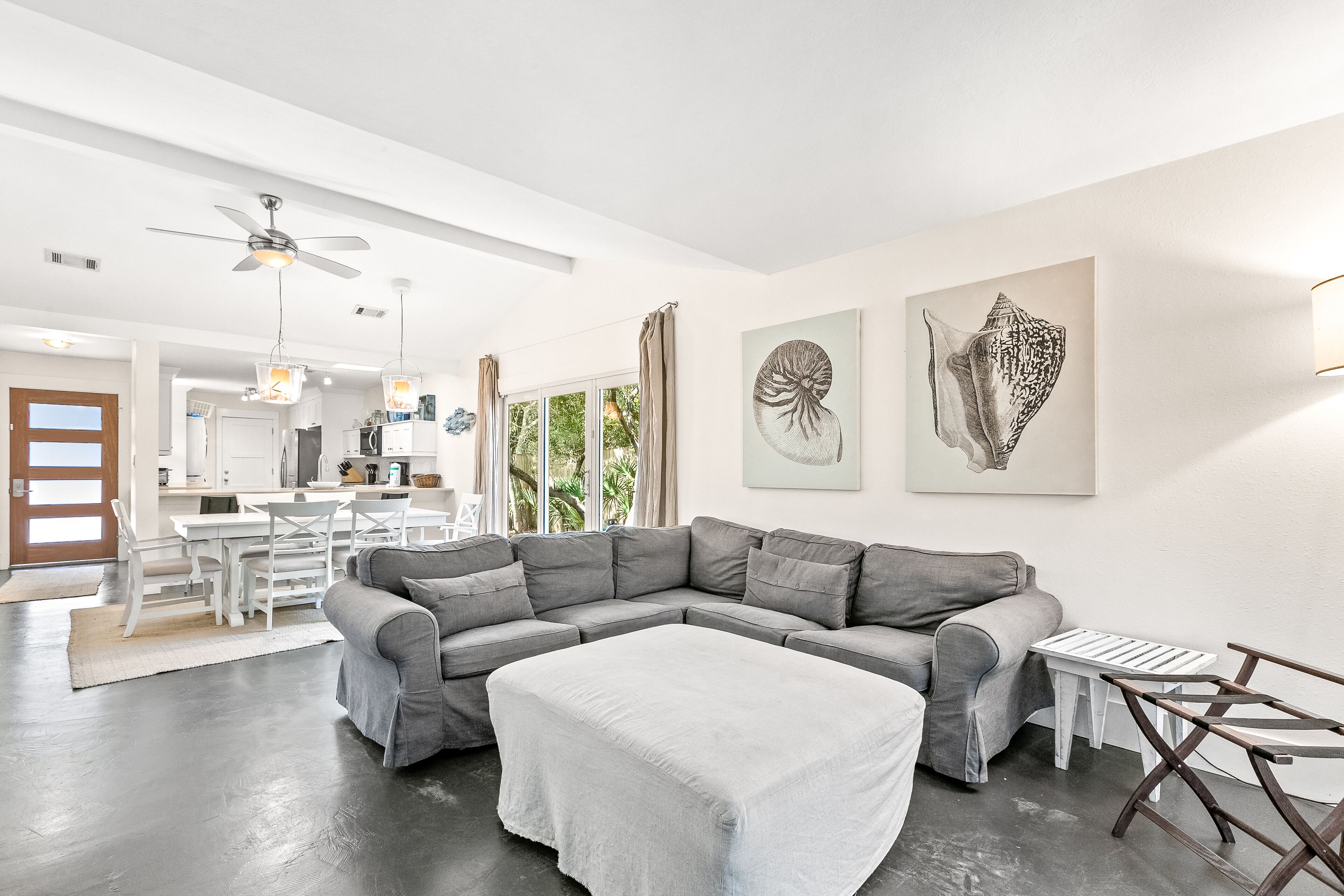 Beautiful home close to the beach with private pool, patio, enclosed yard & W/D