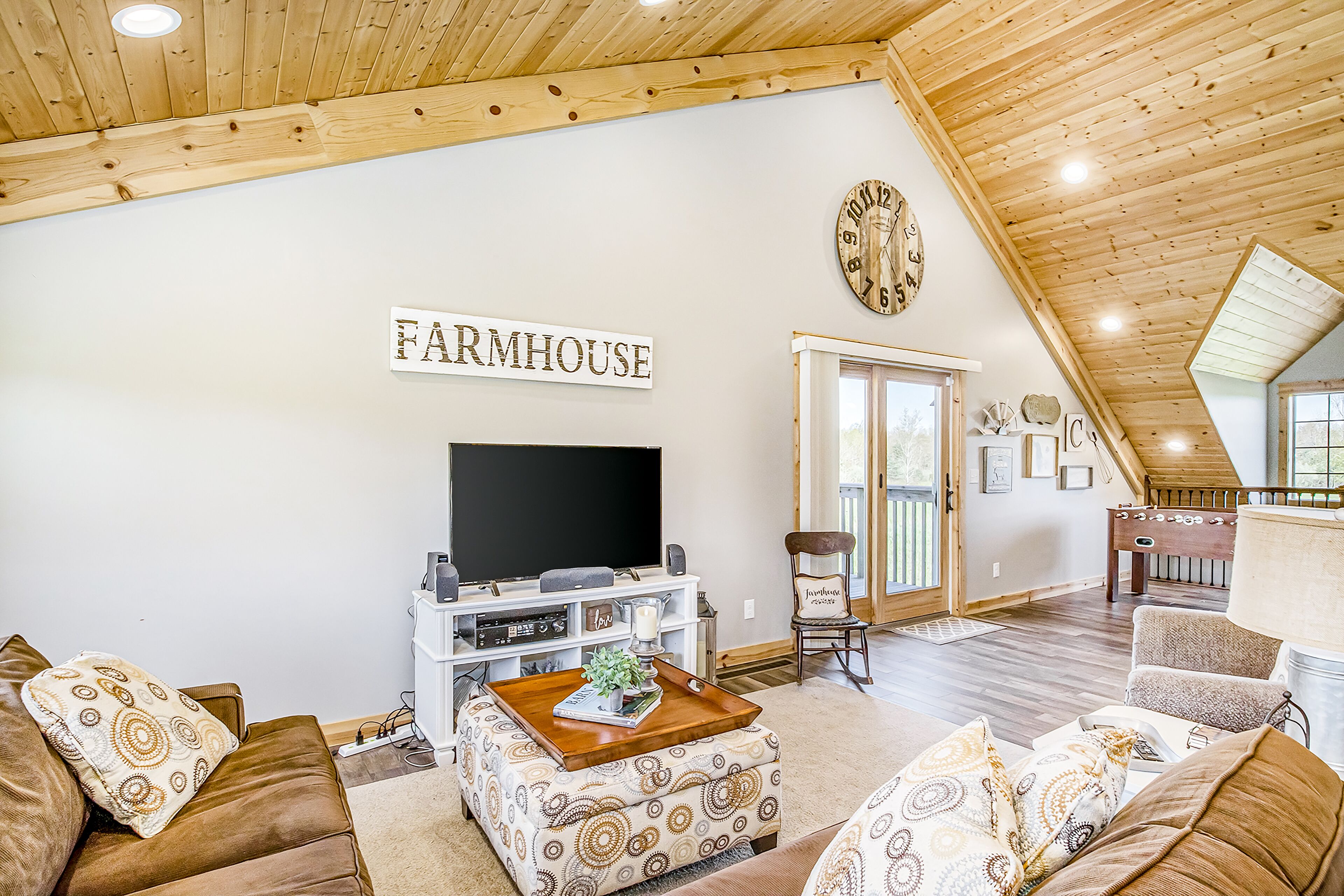 Unique Getaway Set on 30 Acres w/ Free WiFi, a Furnished Deck, & Firepit