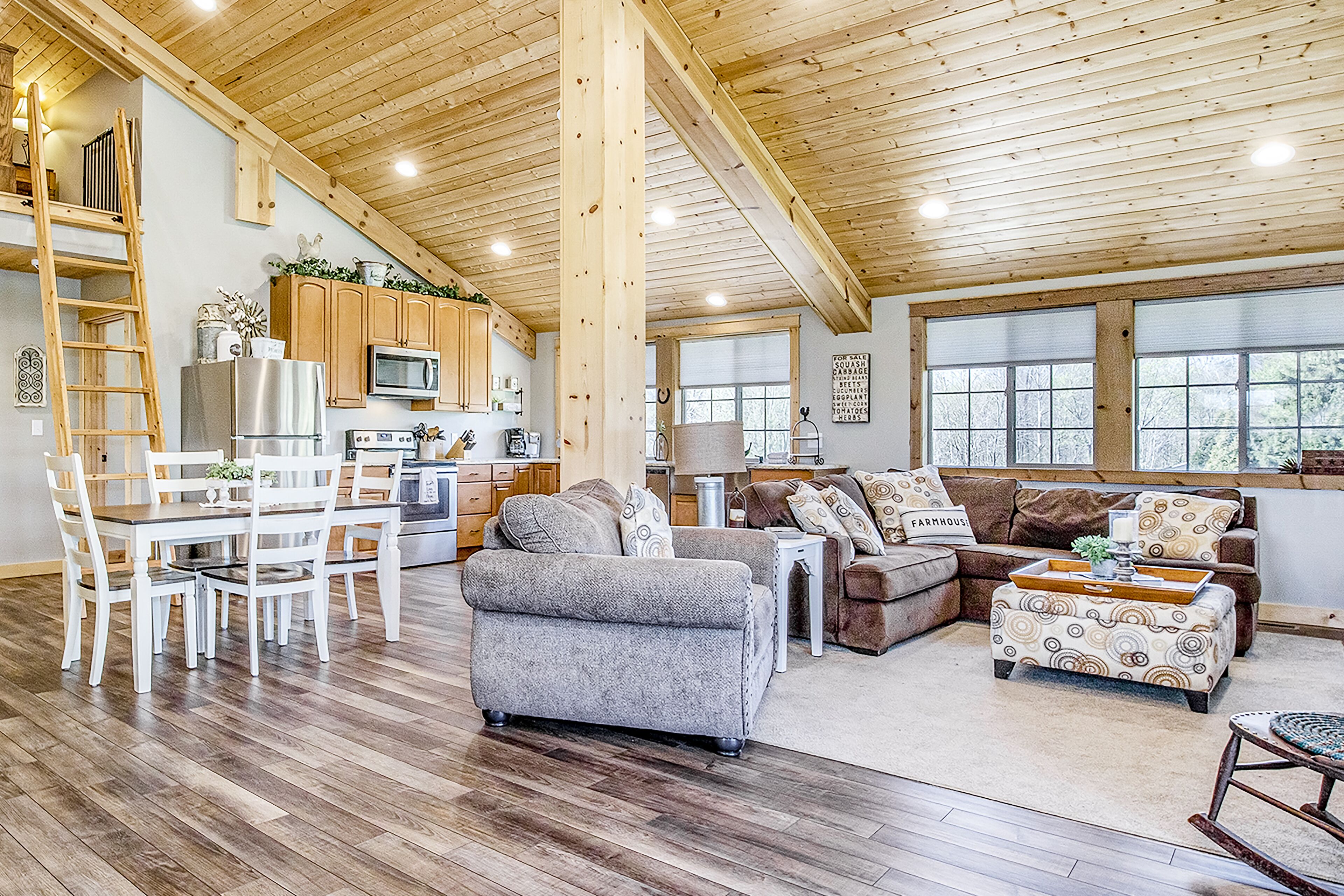 Unique Getaway Set on 30 Acres w/ Free WiFi, a Furnished Deck, & Firepit