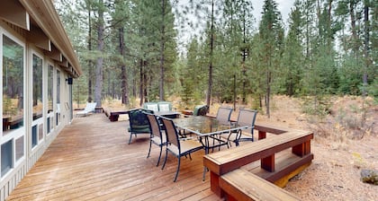 Secluded delight with pools, private hot tub, & central AC