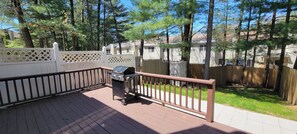 Terrace/patio - Charming 2 Bedroom 3 bathroom Townhouse, minutes from Saratoga Springs! (Ballston Spa)