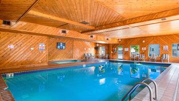 Indoor pool, a heated pool