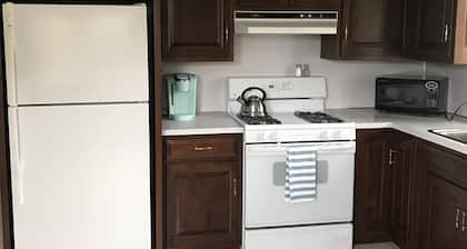 A small studio apartment located in the middle of beautiful Amish country.