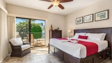 1 bedroom, in-room safe, WiFi, bed sheets