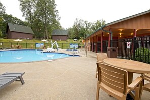 Una piscina climatizada