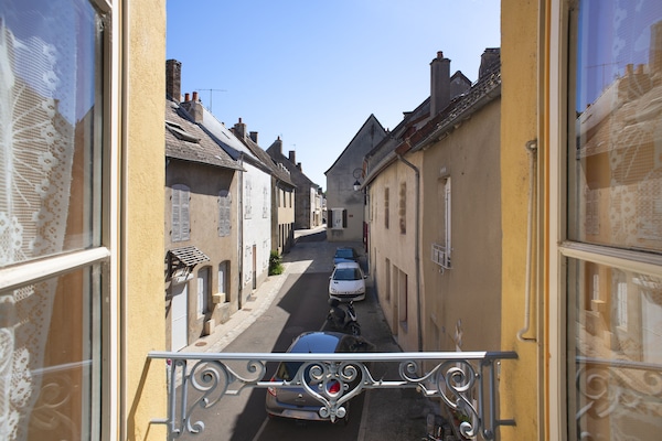 Blick von der Unterkunft