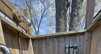 Lakefront Tiny Home Cabin on the Beach